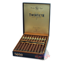 Rocky Patel 20th Anniversary Lancero is a full body blend. Constructed in Honduras. Order yours at Cigar Basement today.