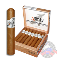 Affinity Gran Toro (Sindicato) - Made in small batches and distributed to only a handful of the nation's best cigar shops, Affinity is a prestigious brand you'll enjoy at a modest price. Affinity is one of the "must try" new cigar brands from Sindicato Cigar Group. Hand made in Nicaragua. Order now at Cigar Basement.