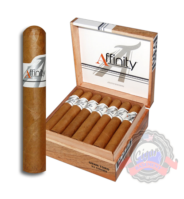 Affinity Gran Toro (Sindicato) - Made in small batches and distributed to only a handful of the nation's best cigar shops, Affinity is a prestigious brand you'll enjoy at a modest price. Affinity is one of the 