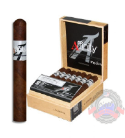 The Affinity Maduro Cigar by Sindicato Cigars is a must-try for any true cigar lover. These medium to full-bodied smokes come with a Nicaraguan filler and binder all encased in a dark and rich Connecticut Broadleaf Maduro wrapper. 